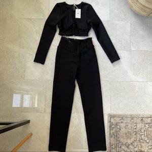 Matching Set | Black | Size S